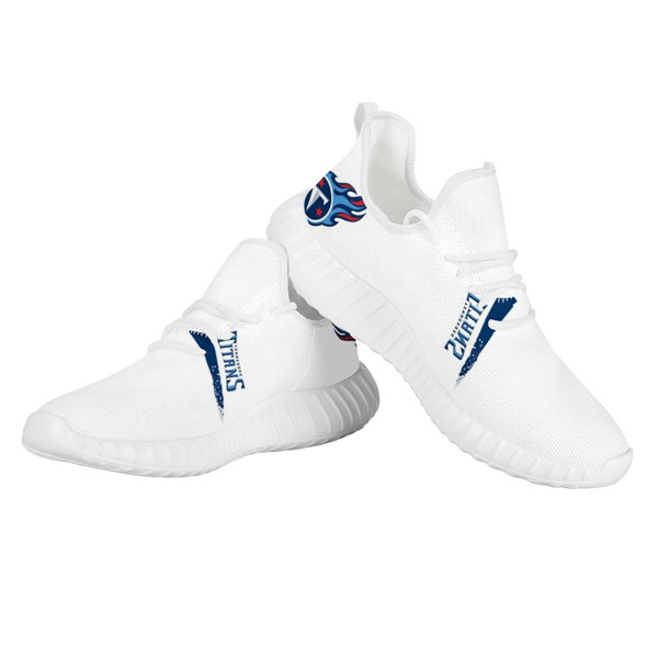 Men's Tennessee Titans Mesh Knit Sneakers/Shoes 003